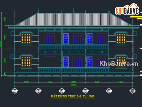 trạm xá 2 tầng,Bản vẽ trạm xá xã 8.5x20m,Bản vẽ trạm xá xã,Trạm xá xã,trạm y tế 2 tầng,kiến trúc trạm y tế